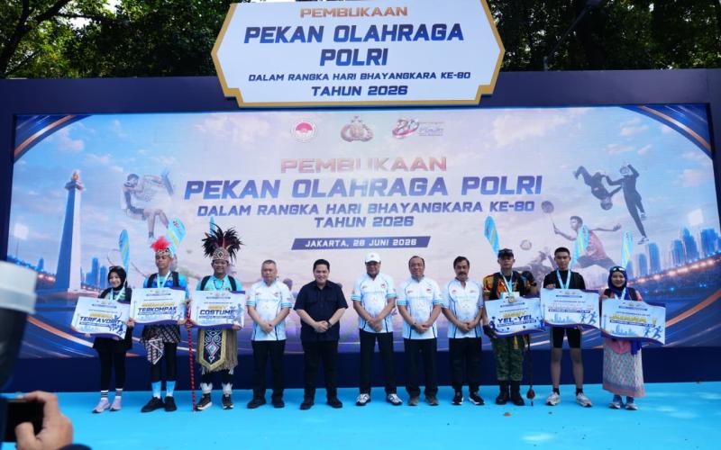 Wakapolri Buka Pekan Olahraga Polri Hari Bhayangkara ke-80