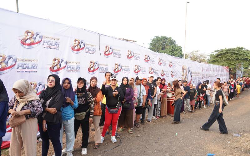 Polri Gelar Pasar Rakyat dan Bazar UMKM 