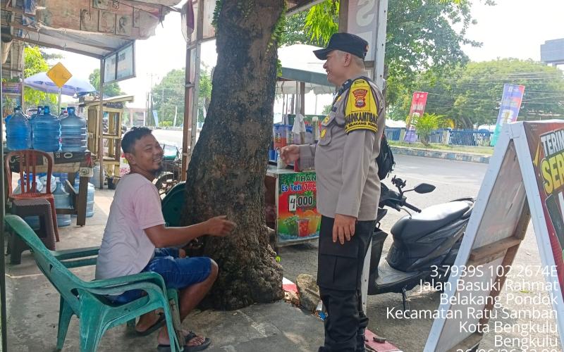 Patroli Malam Polsek Ratu Samban Intensifkan Pengamanan