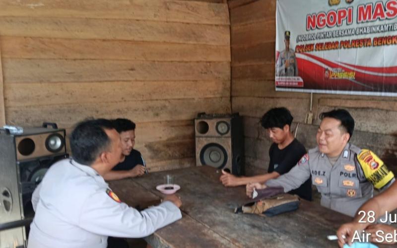 Polsek Selebar Ajak Warga Aktif Jaga Keamanan Lingkungan