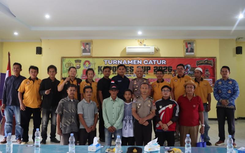 Pembukaan Turnamen Catur Kapolres CUP 2026 Hari Bhayangkara Ke - 80