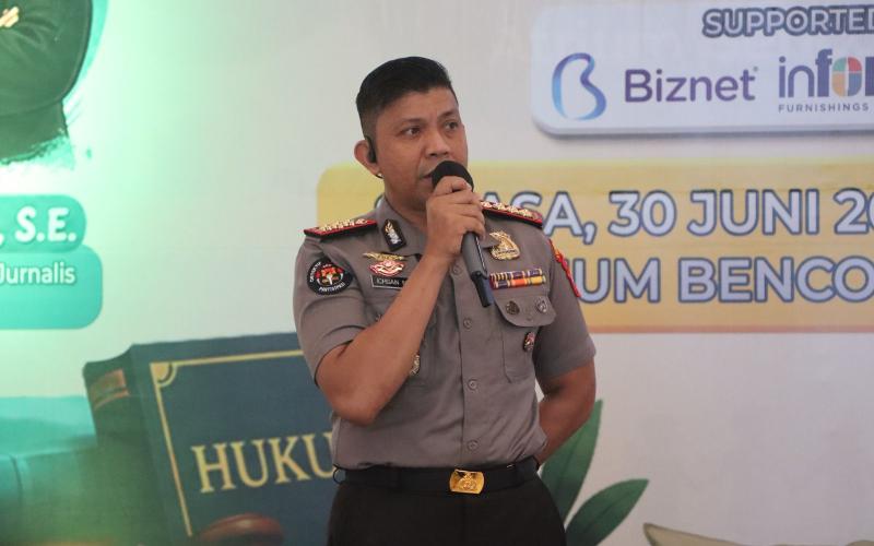 Kabid Humas Polda Bengkulu Kombes Pol. Ichsan Nur, S.I.K. 
