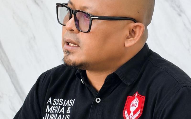 Ketua Asosiasi Media dan Jurnalis (AMJ), Wibowo Susilo, S.E., 