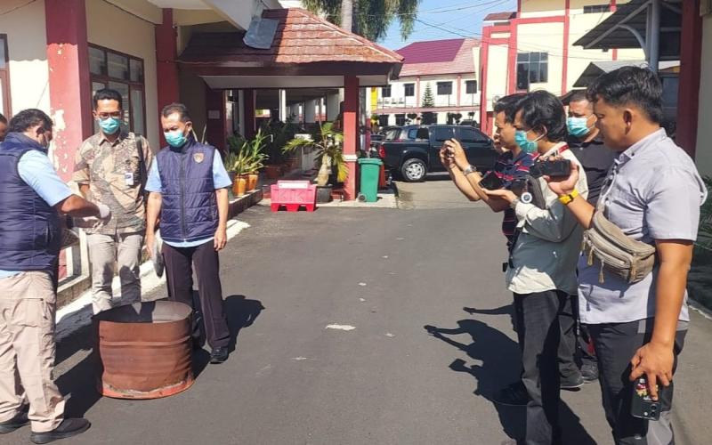 Pemusnahan barang bukti narkotika jenis ganja