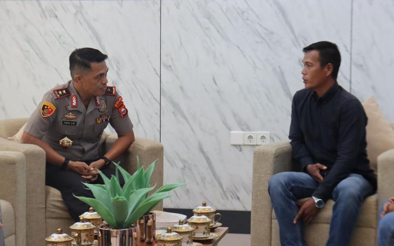 Kapolda Bengkulu Terima Audiensi Masyarakat Pendulang dan Pengepul Batubara Sungai Bengkulu Tengah