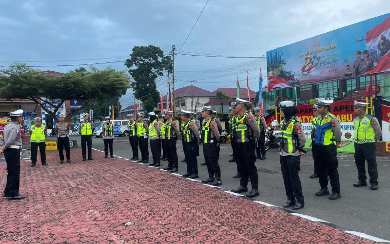 Polres Rejang Lebong Wujudkan Pelayanan Prima Melalui Commander Wish Pagi