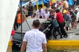 Kronologi Peristiwa Jatuhnya Mobil Avanza ke Danau Toba Saat Akan Keluar Dari KMP Ihan Batak