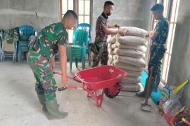 Pengedropan Material Terus Dilakukan Pada Program TMMD ke 112 Kodim 1016 Palangka Raya