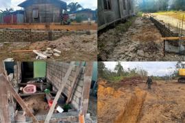 Pencapaian Hari Ke Empat TMMD Reguler ke 112 Kodim 1016/Palangka Raya