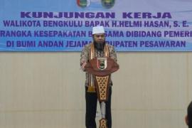 Wali Kota Bengkulu Helmi Hasan