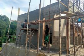 Pembangunan Pos Kamling Capai 55 Persen