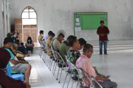 Personel TMMD Hadiri Syukuran Jemaat Gereja GBI Mawar Sharon