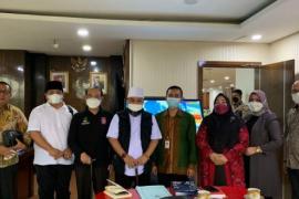 Walikota Helmi Ingin Kemensos Bantu Tanggulangi Banjir di Kota Bengkulu