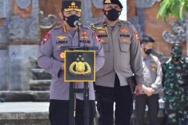 Pimpin Apel Pasukan Sambut Wisman di Bali, Kapolri: Sebagai Gerbang Terakhir Tolong Disiplin