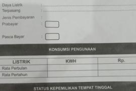 Ini Maksud dan Tujuan Pengisian Blangko Penggunaan Daya Listrik Konsumsi Rumah Untuk Warga