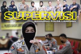 Polresta Bandar Lampung Terima Supervisi Bidang Humas Polda Lampung