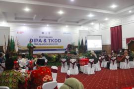 Penyerahan DIPA dan TKDD Provinsi Bengkulu Tahun Anggaran 2022