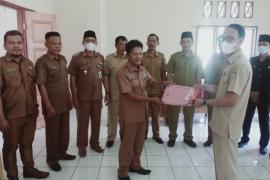 Sertijab 6 Desa Mantan Kepala Desa Ke Pejabat Kades Kecamatan Tetap