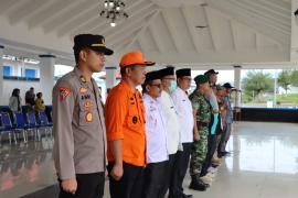 Kabag Ops Polres Lebong Hadiri Apel Siaga Bencana