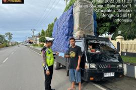 Gelar Razia  ODOL, Satlantas Polres Bengkulu Selatan Berhasil Tindak Pelanggar