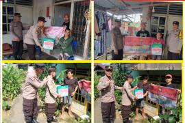 Polresta Bengkulu Kembali Distribusikan Bantuan Kemanusiaan untuk Negeri