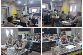 Binrohtal, Personel dan ASN Polresta Bengkulu Ikuti Tadarus Al Quran Juz 13 Berjemaah