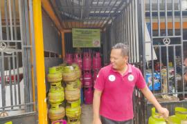 Polsek Lais Cek Ketersediaan LPG di Pangkalan  Wilayah Kecamatan Lais