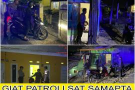 Sat Samapta Polresta Bengkulu Patroli Mobiling Ditempat Rawan Gangguan Kamtibmas