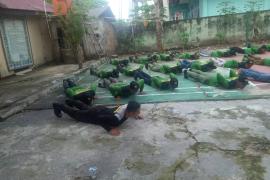 Hadapi Tahun Pemilu, Polsek Kaur Selatan Gelar Kegiatan Pelatihan Linmas