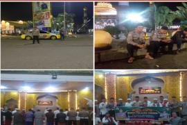Polsek Gading Cempaka Bersama Kapolresta Bengkulu Monitoring dan Pengaman Subuh Keliling di Masjid Bhaitull Izzah 