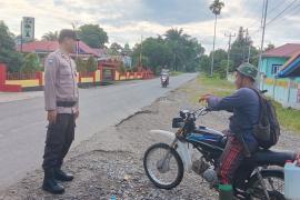Polsek Penarik Raya Imbau Warga Patuhi Aturan Berlalulintas