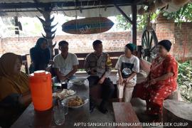 Bhabinkamtibmas Polsek Curup Sambang dan Tatap Muka Bersama Warga Binaannya