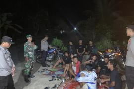 Polsek Giri Mulya Lakukan Patroli Sinergitas TNI - Polri Antisipasi Gangguan Kamtibmas