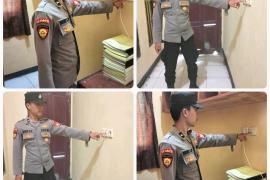 Polres Kaur Cek Instalasi Listrik Mako 
