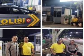 Patroli Dialogis, Polsek Gading Cempaka Sambangi Security Kantor BPJS
