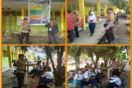 Bhabinkamtibmas Polsek Gading Cempaka Laksanakan Pengamanan PPDB 