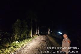 Patroli Dijalan Lintas, Cara Polsek Sindang Dataran Beri Masyarakat Rasa Aman