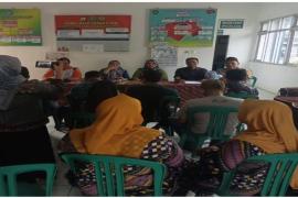 Bhbainkamtibmas Polsek Selebar Hadiri Rapat Pokja KB Kelurahan Sukarami