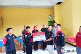 Kapolsek Air Besi Hadiri Pembentukan Pengurus Lumbung Sosial Kecamatan Air Besi