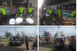 Polsek KSKP Pulau Baai Laksanakan Patroli Siang