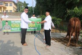 Polda Bengkulu Distribusikan Hewan Kurban 104 Sapi dan 12 Ekor Kambing
