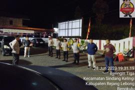 Kapolsek Sindang Kelingi Pimpin Apel Persiapan Pengamanan Malam Takbiran