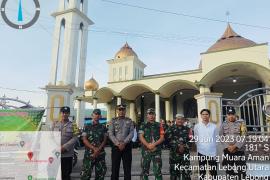 Kegiatan Pengamanan Salat Iduladha oleh Polres Lebong dan Polsek Jajaran