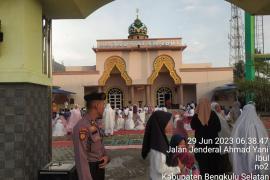 Pengamanan Sholat Idul Adha 1444 H/Tahun 2023 di Wilkum Polres BS dan Polsek Jajaran
