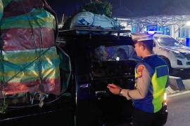 Patroli KRYD, Polres Bengkulu Tengah Gelar Pemeriksaan Kendaraan