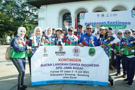Kontingen FORNAS VII 2023 Provinsi Jawa Barat, Minggu (2/7)