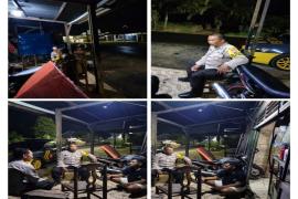 Berikan Rasa Aman, Polsek Muara Bangkahulu Patroli Dialogis di Sekitar Wilayah Hukum 