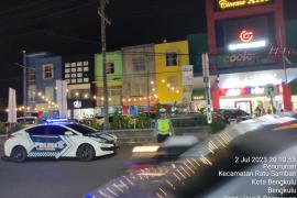 Cegah Kemacetan, Sat Lantas Polresta Bengkulu Gelar Pengaturan Lalin