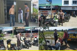 Patroli Mobiling, Sat Samapta Polresta Bengkulu Sambangi Warga Samapaikan Imbaun Kamtibmas
