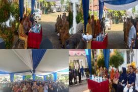 Polsek Kampung Melayu Hadiri Upacara Penerimaan Mahasiswa KKN UNIB Periode 100